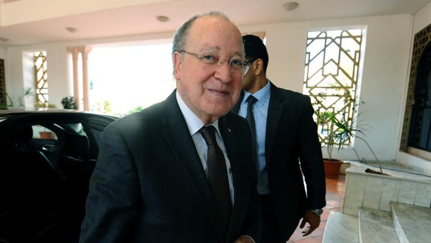Le président de l'Assemblée constituante tunisienne Mustapha Ben Jaafar, le 2 novembre 2013 à Tunis