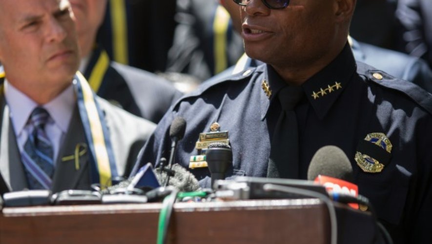 David Brown, chef de la police de la ville, le 8 juillet 2016 à Dallas