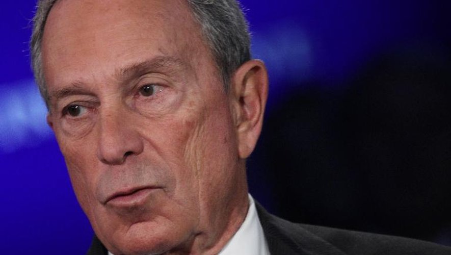 Michael Bloomberg, maire sortant de New York, le 25 septembre 2013 à New York