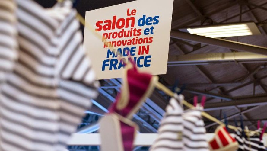 Un stand du salon du "Made in France", à Paris le 9 novembre 2013