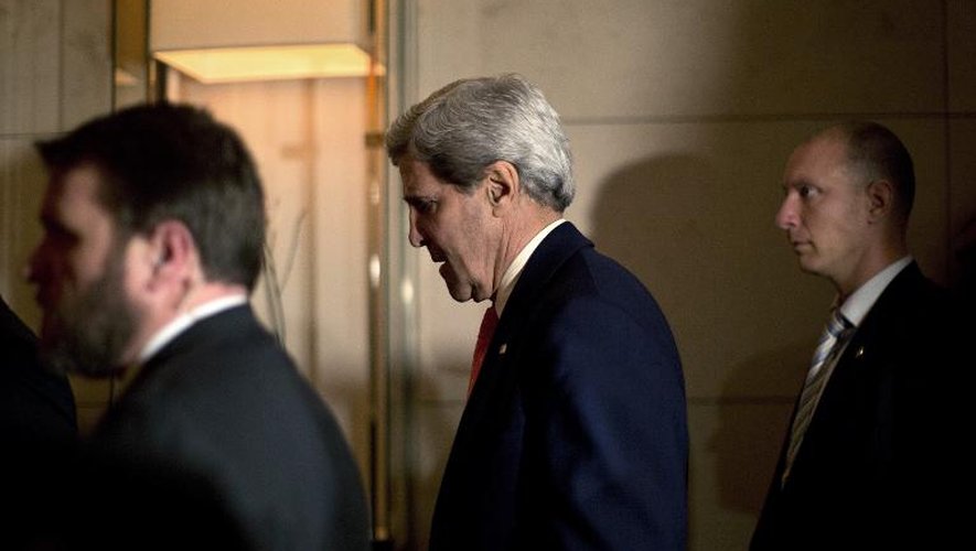 Le secrétaire d'Etat américain John Kerry, le 9 novembre 2013 à Genève
