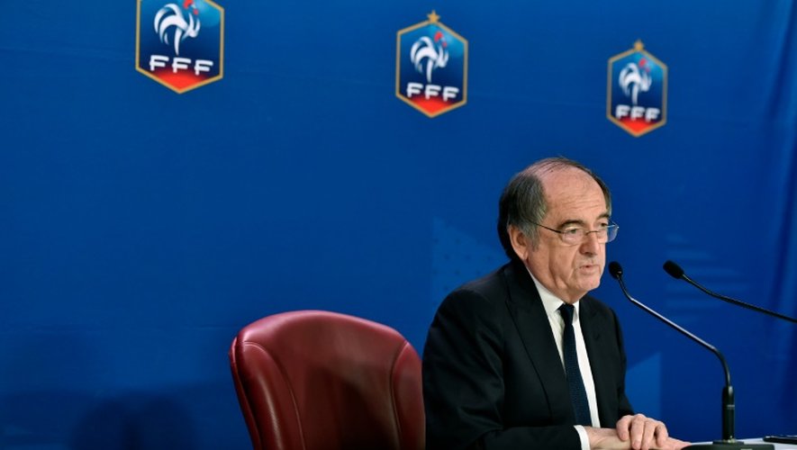 Le président de la FFF Noël Le Graët, le 2 juillet 2016 à Paris