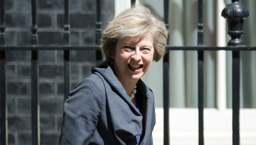 La nouvelle dirigeante du parti conservateur britannique, Theresa May, le 12 juillet 2016 à Londres