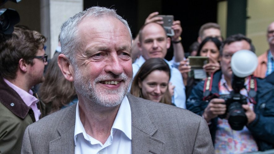 Le chef du parti travailliste britannique, Jeremy Corbyn, le 12 juillet 2016 à Londres