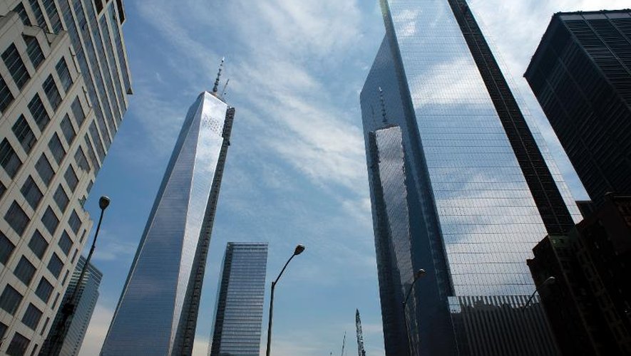 La tour One World Trade Center à New York le 18 juin 2013