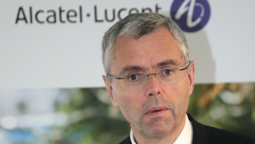 L'ex-directeur général d'Alcatel-Lucent, Michel Combes, le 6 fevrier 2015 à Paris