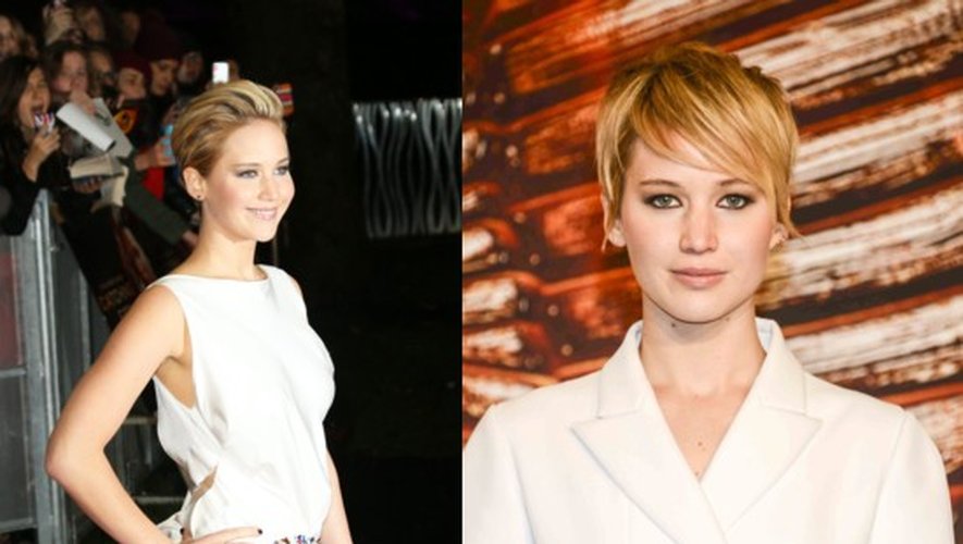 Jennifer Lawrence : Katniss Everdeen de Hunger Games et la sexy Miss Dior désormais garçonne !  Et peut-être même fiancée...