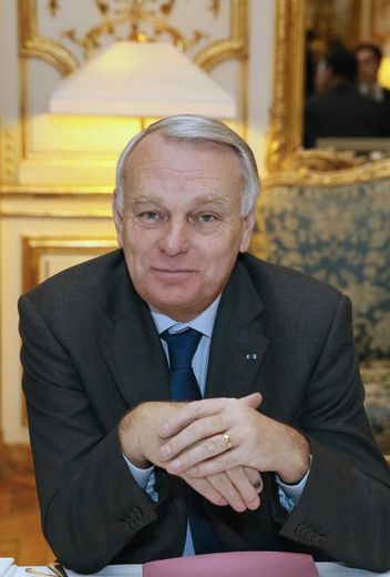 Le Premier ministre Jean-Marc Ayrault à Matignon, le 14 novembre 2013