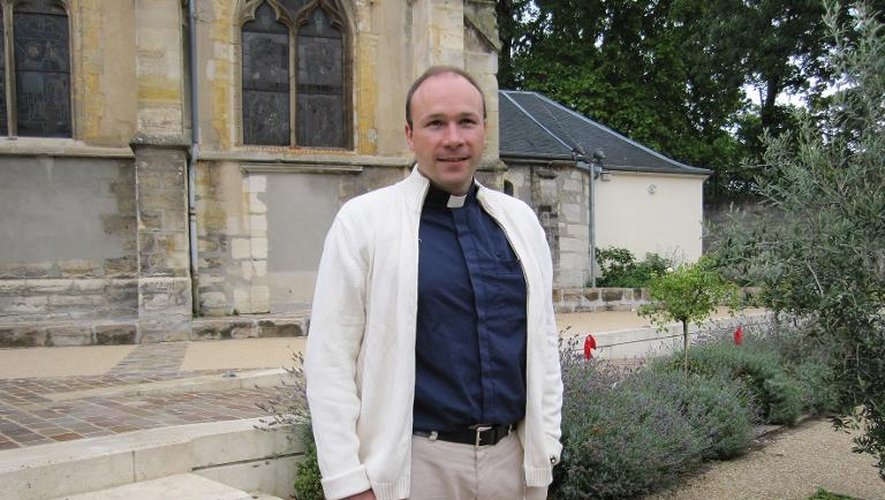Le prêtre français Georges Vandenbeusch à Sceaux, près de Paris, le 21 juillet 2011