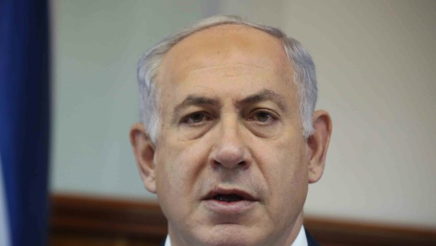 Le Premier ministre israélien Benjamin Netanyahu, le 3 juillet 2016, lors de la réunion hebdomadaire du gouvernement à Jérusalem