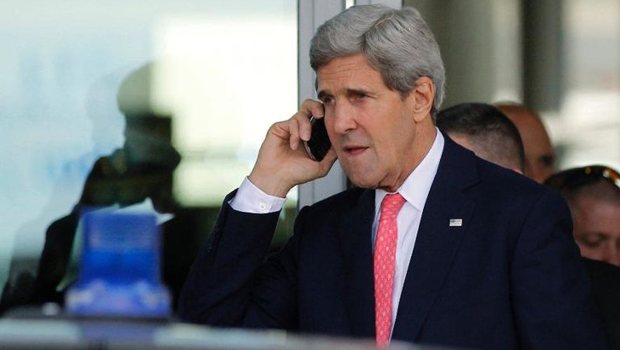 John Kerry le 8 novembre 2013 à Tel Aviv