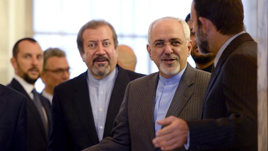 Le ministre iranien des Affaires étrangères  Javad Zarif à son arrivée le 19 novembre 2013 à Genève