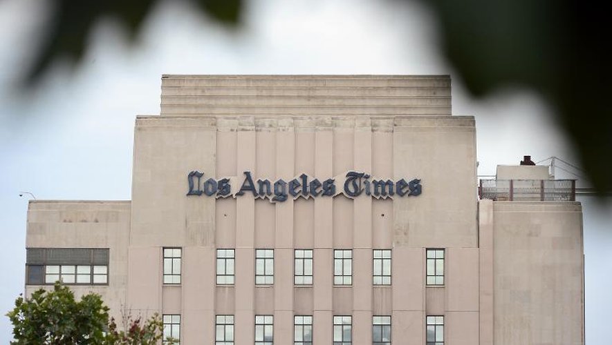 Les bureaux du Los Angeles Times le 10 juillet 2013