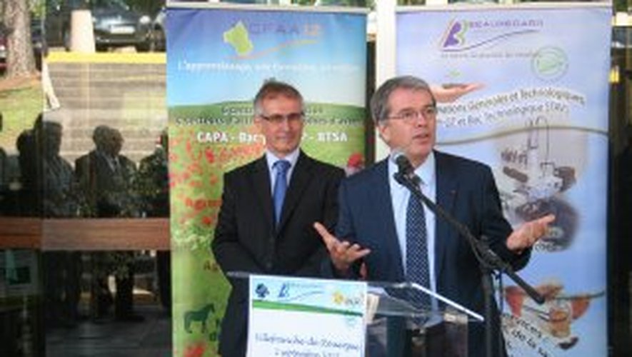 Jean-Luc Combe : «L’agriculture, c’est une part importante de l’Aveyron. Ce territoire se doit d’être doté de structures éducatives agricoles et agro-alimentaires de grande qualité».