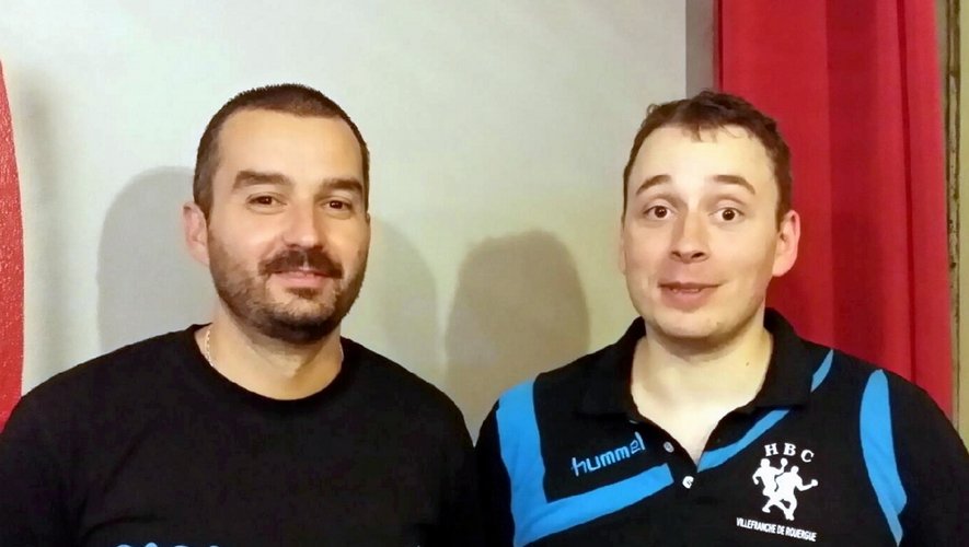 Cédric Augusto et Nicolas Poey, les nouveaux entraîneurs