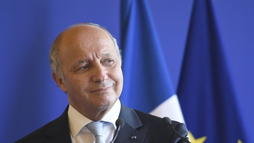 Le ministre français des Affaires étrangères, Laurent Fabius, le 26 août 2015 à Paris