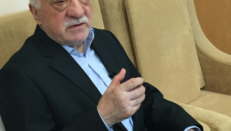 L'opposant turc Fethullah Gülen lors d'une interview le 18 juillet 2016 à Saylorsburg en Pennsylvanie