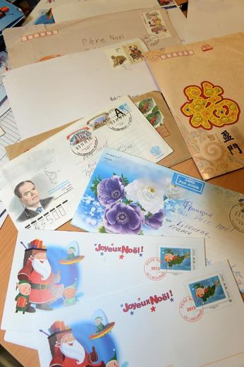 Des lettres au Père Noël envoyées de divers pays et arrivées à Libourne