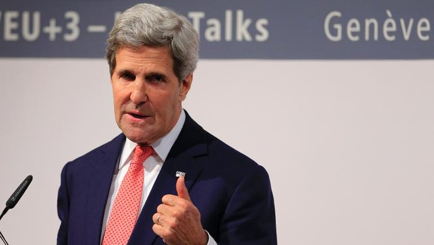 John Kerry le 24 novembre 2013 à Genève