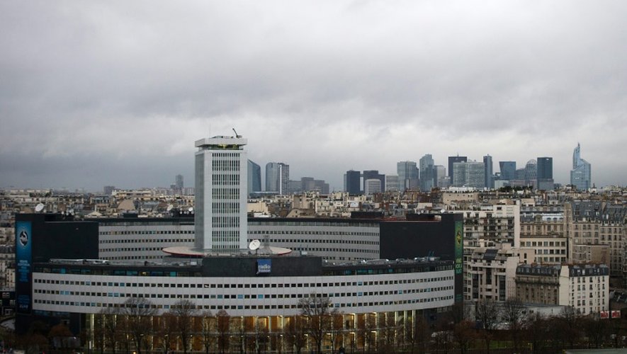 La Maison de la Radio, siège de Radio France, à Paris, le 19 décembre 2013