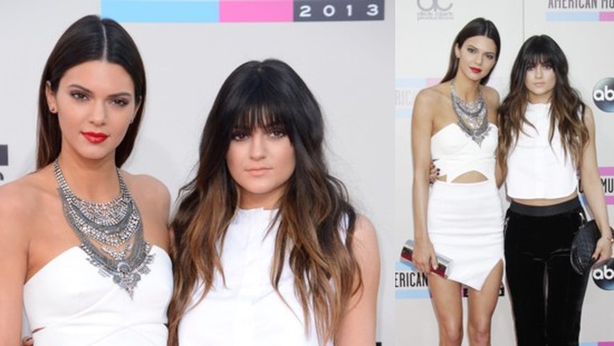 Kendall et Kylie Jenner à la soirée des American Music Awards 2013