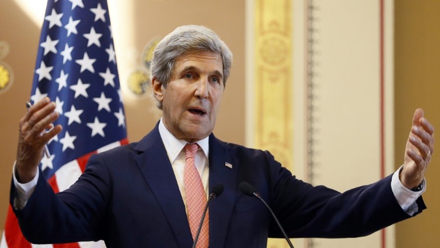 Le secrétaire d'Etat américain John Kerry, le 19 juillet 2016 à Londres