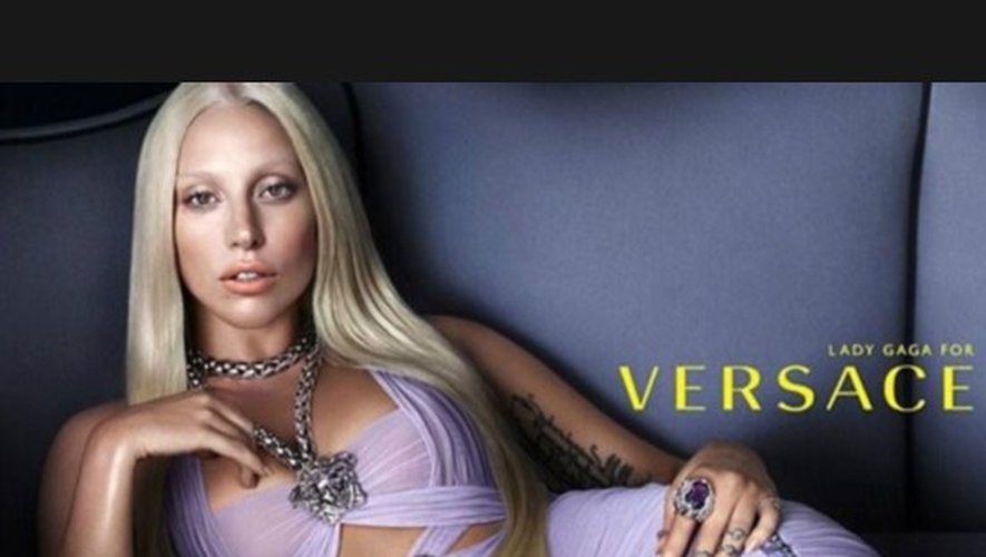 Lady Gaga nouveau visage de Versace pour la campagne publicitaire printemps/été 2014