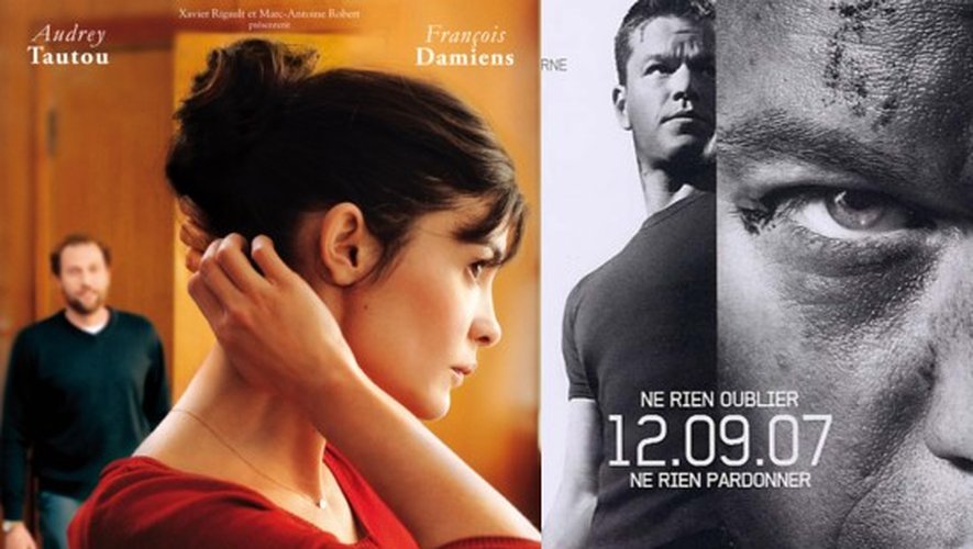 « La délicatesse » avec Audrey Tautou et François Damiens ou « La vengeance dans la peau » avec Matt Damon