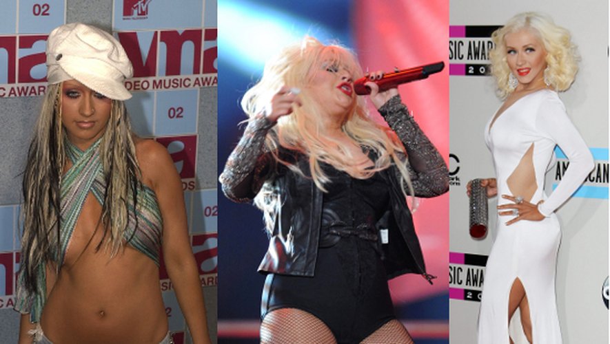 Christina Aguilera : photos avant / après... Elle a perdu 40 kilos ! C&#039;est quoi son régime ? 