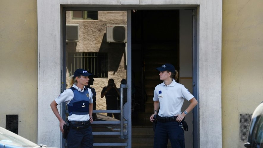 Des policiers à Nice le 15 juillet 2016