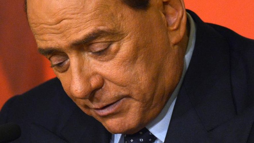Silvio Berlusconi le 25 novembre 2013 à Rome