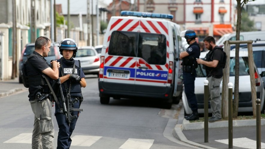 Opération de police à Argenteuil dans le Val-d'Oise, le 21 juillet 2016