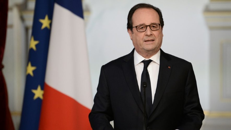 Le président François Hollande, le 22 juillet 2016 à l'Elysée