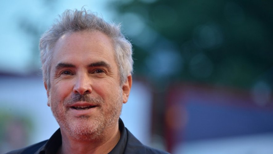 Le réalisateur mexicain Alfonso Cuaron président du jury du de la Mostra de Venise, le 10 septembre 2015
