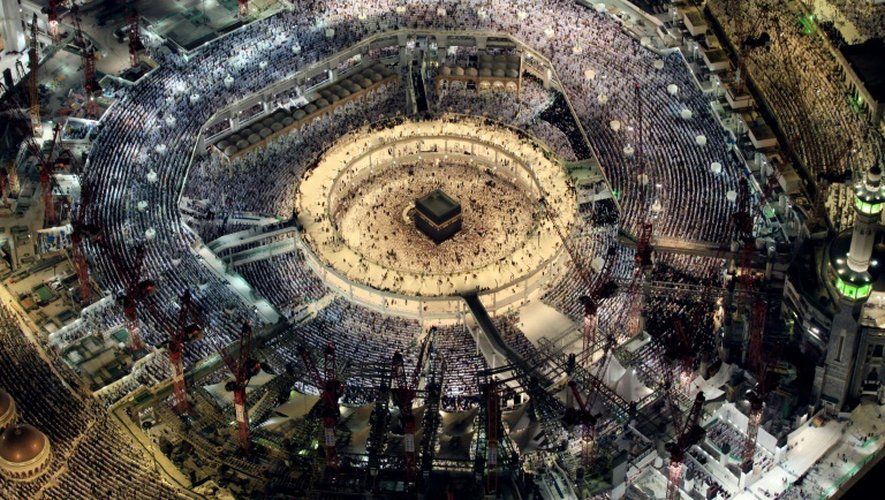 La Grande Mosquée de La Mecque en Arabie Saoudite, le 16 juillet 2015
