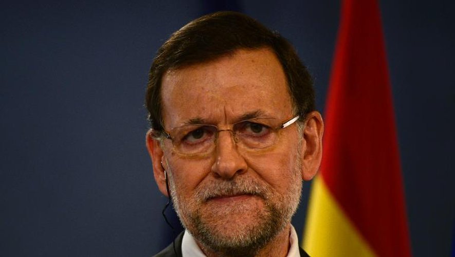 Le Premier ministre espagnol Mariano Rajoy à Madrid le 27 novembre 2013