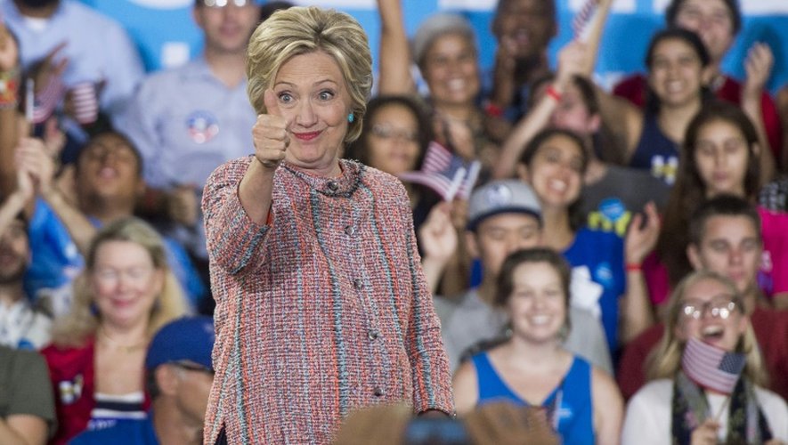 Hillary Clinton le 14 juillet 2016 à Annandale en Virginie