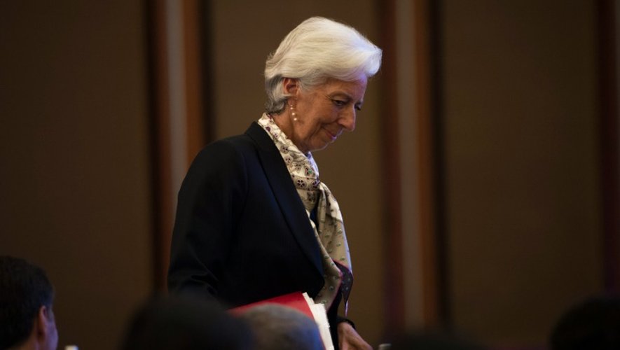 La présidente du FMI, Christine Lagarde, au sommet du G20 à Chengdu en Chine, le 23 juillet 2016