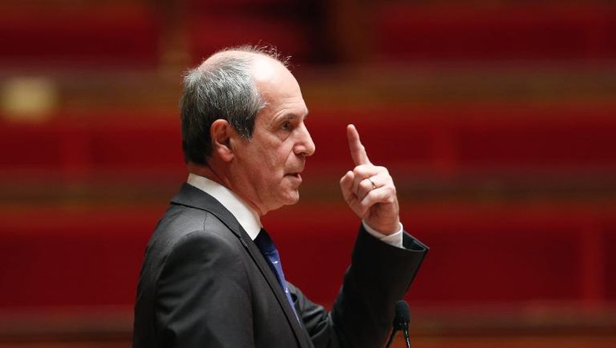 Le député UMP Guy Geoffroy le 29 novembre 2013 à l'Assemblée nationale à Paris