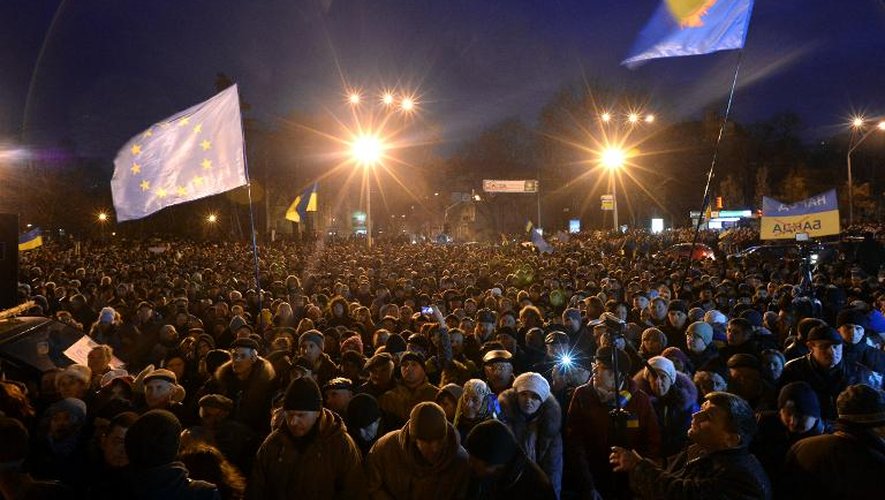Manifestation de l'opposition le 30 novembre 2013 à Kiev