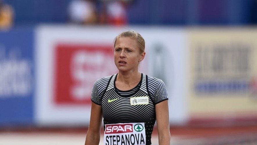 Yuliya Stepanova, la lanceuse d'alerte à l'origine des révélations sur le dopage russe, à Amsterdam, le 6 juillet 2016