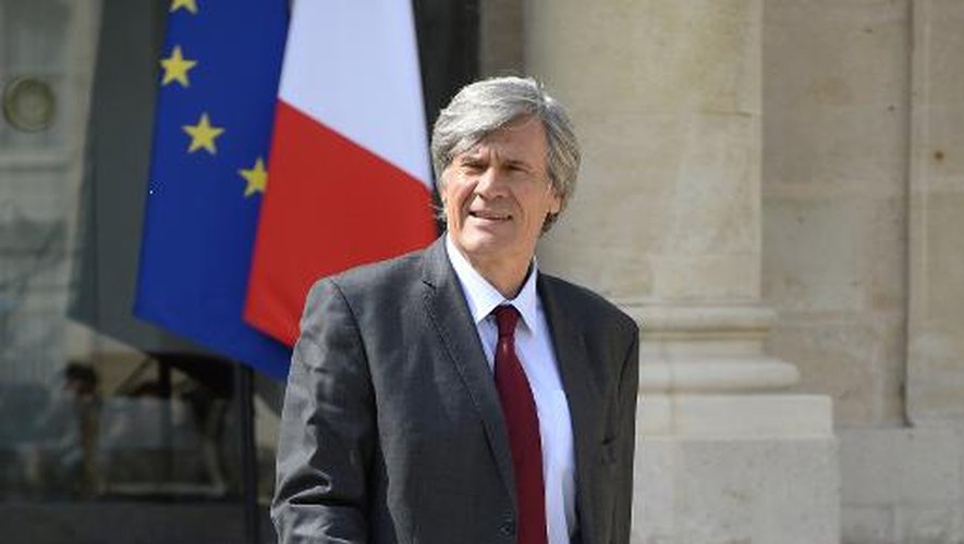 Le ministre de l'Agriculture Stéphane Le Foll au Palais de l'Elysée le 20 août 2014
