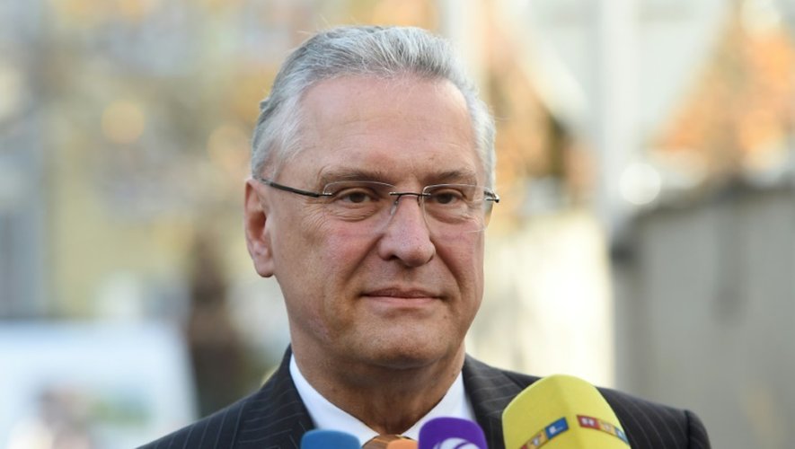 Le ministre bavarois de l'Intérieur Joachim Herrmann le 2 novembre 2015 à Munich