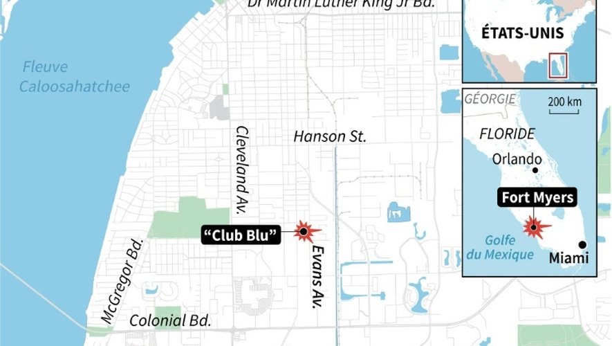 La fusillade a eu lieu durant la nuit de dimanche à lundi au Club Blu, qui organisait une fête pour adolescents