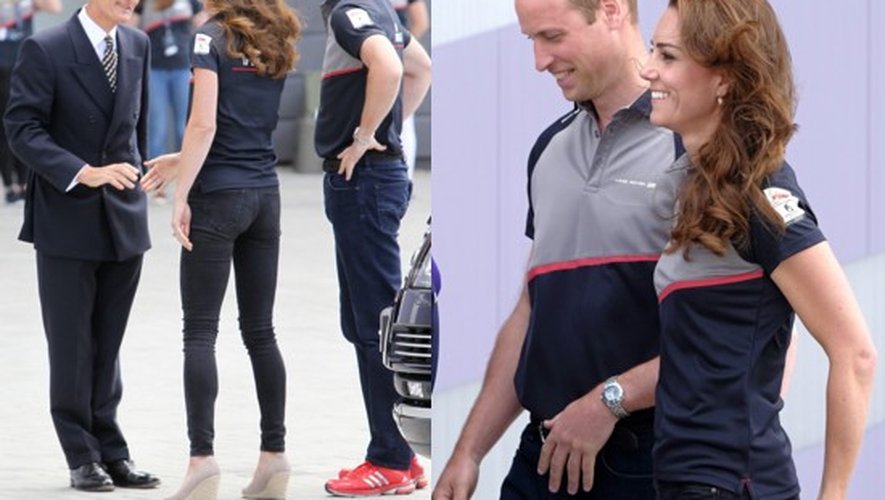 Coupe de l'America 2016 : Kate et William en supporters casual