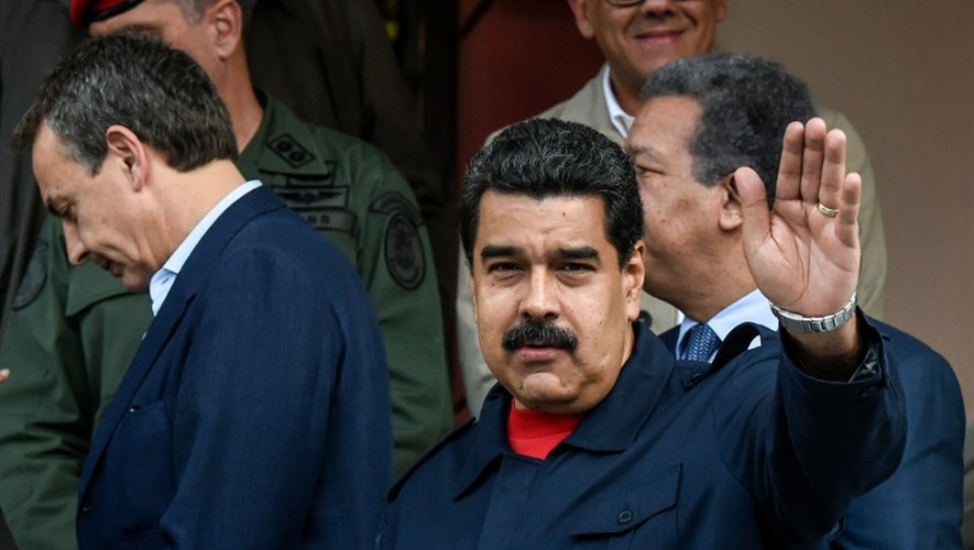 Le président vénézuélien Nicolas Maduro le 21 juillet 2016 à Caracas