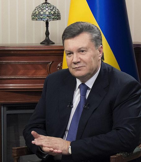Le président ukrainien Viktor Ianoukovitch à Kiev le 2 décembre 2013