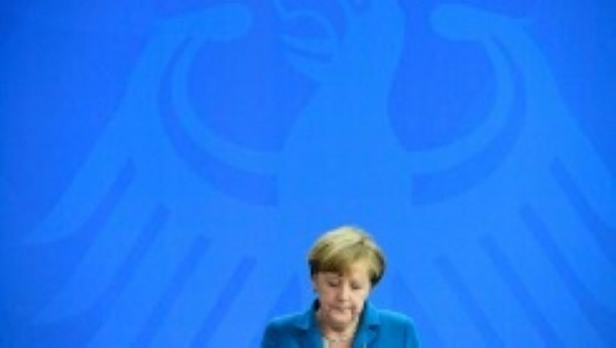 La chancelière Angela Merkel à Berlin le 23 juillet 2016