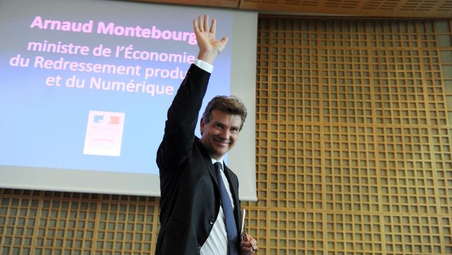 Arnaud Montebourg, le 25 août 2014 à Paris