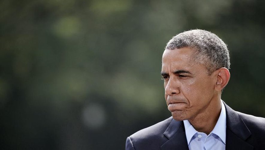 Le président américain Barack Obama le 9 août 2014 à Washington